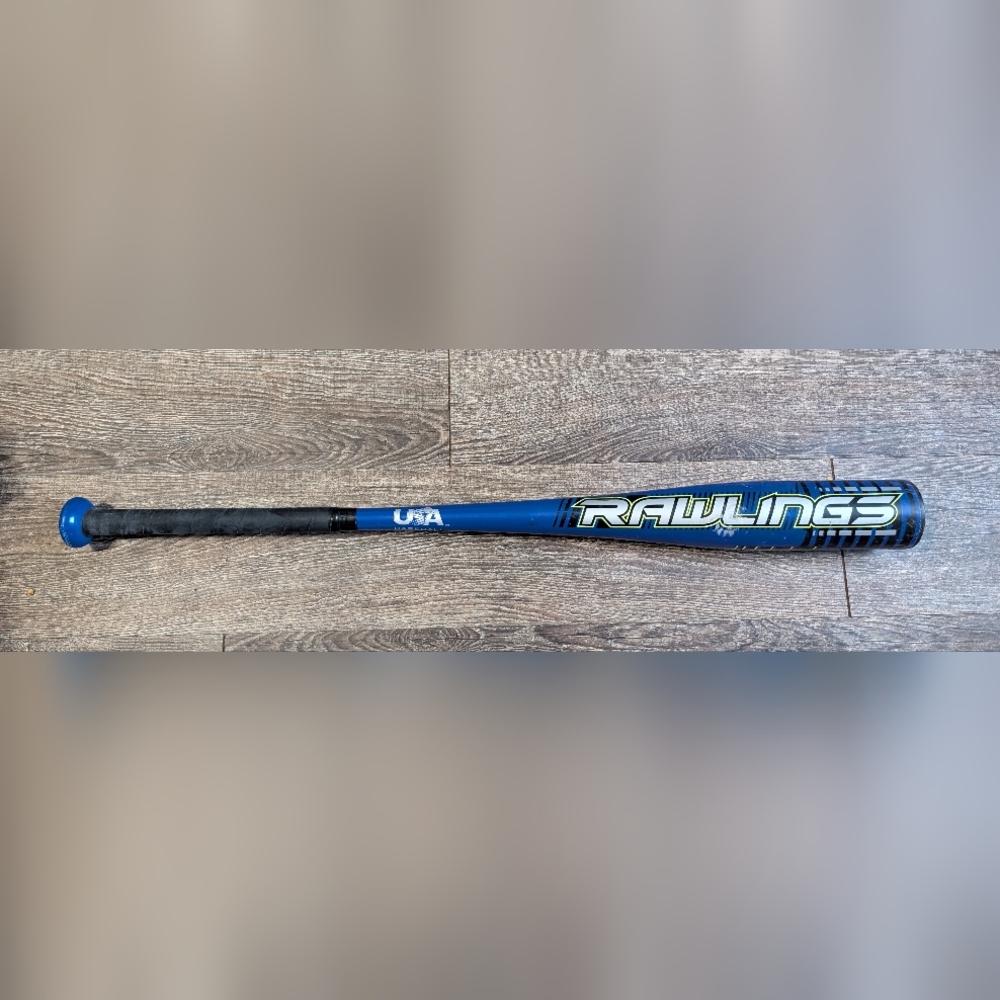 Rawlings Wicked Bat. 30" Drop 10 Blue Baseball Bat.